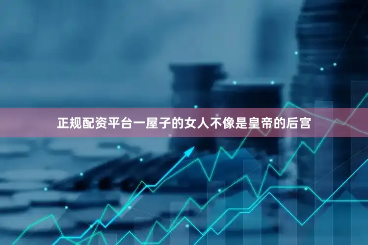 正规配资平台一屋子的女人不像是皇帝的后宫