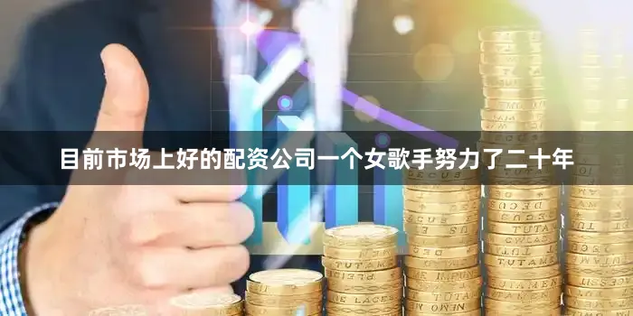 目前市场上好的配资公司一个女歌手努力了二十年